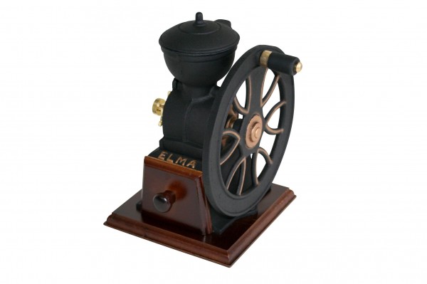 molino de volante negro